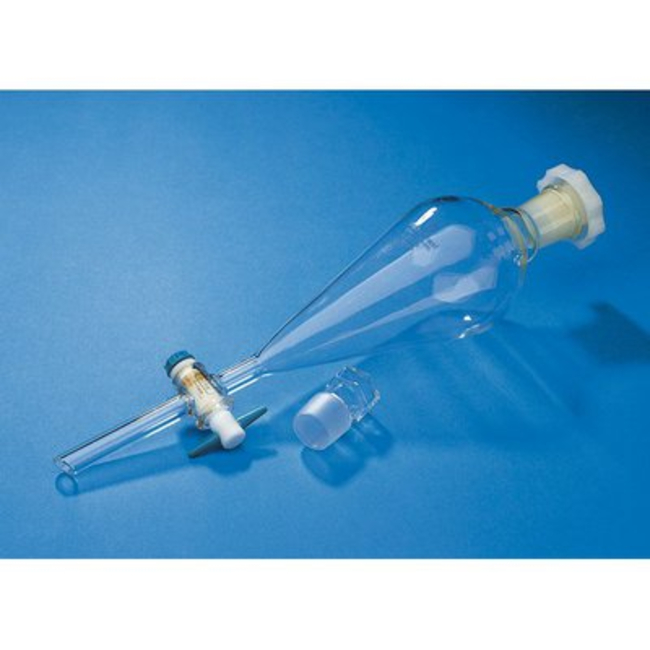Glass Conical Separating Funnel with PTFE Stopcock