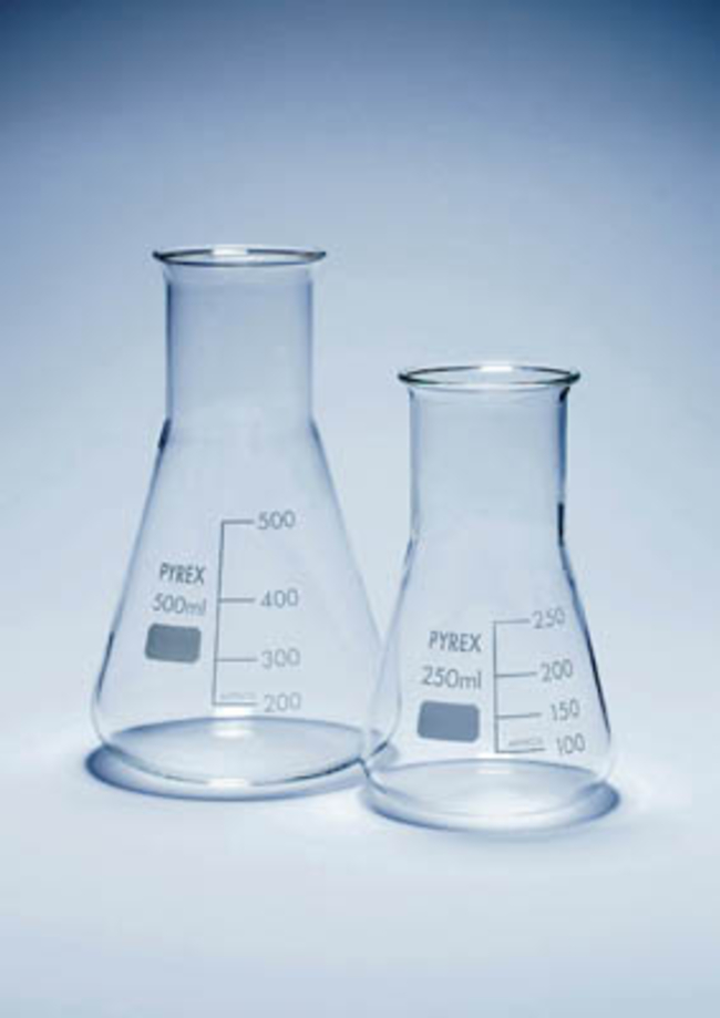 Pyrex&trade; Wide-Neck Erlenmeyer Flask