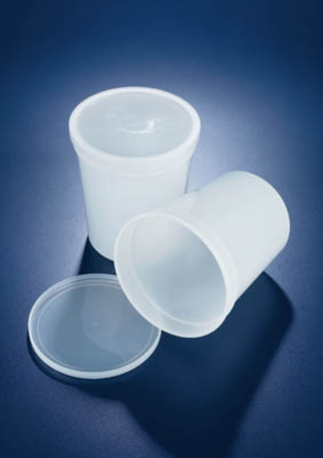 Azlon&trade; Tapered Containers with Snap-On Lid