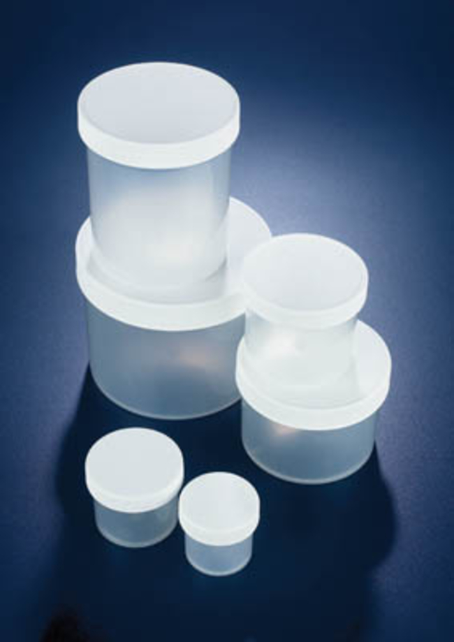 Azlon&trade; Polypropylene Wide Mouth Containers with Screw Caps