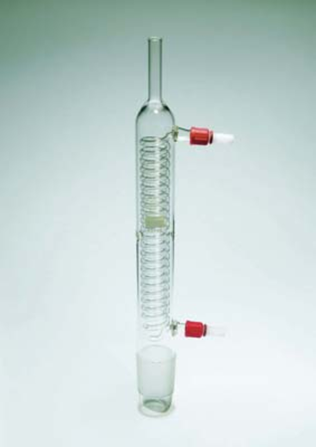 Quickfit&trade; Borosilicate Glass Condenser Coil with Ground Cone