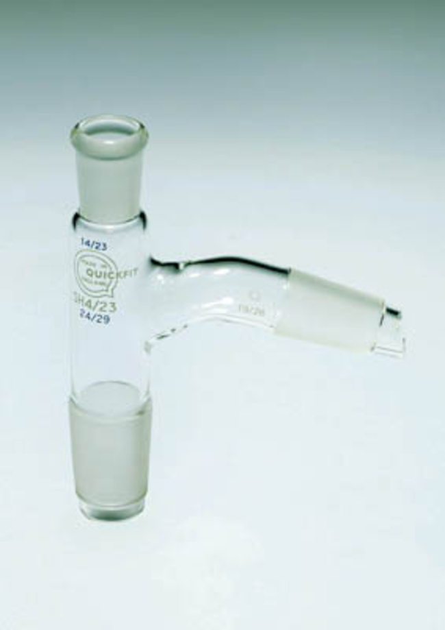 Quickfit&trade; Borosilicate Glass Still Head Adapter