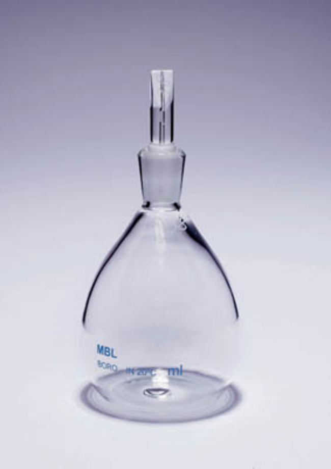 Pyrex&trade; Borosilicate Glass Density Bottles