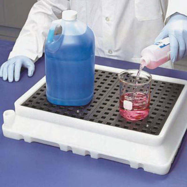 Tabletop spill tray, 11.3L capacity