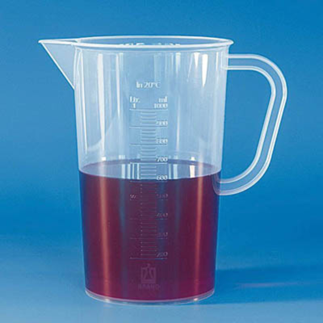 Graduated Beakers with Handle, Embossed Scale