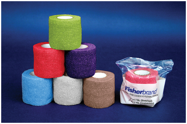 Latex-Free Cohesive Flexible Bandages