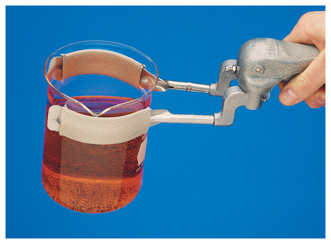 Deluxe Beaker Tongs with Fiberglas&trade; - Covered Jaws