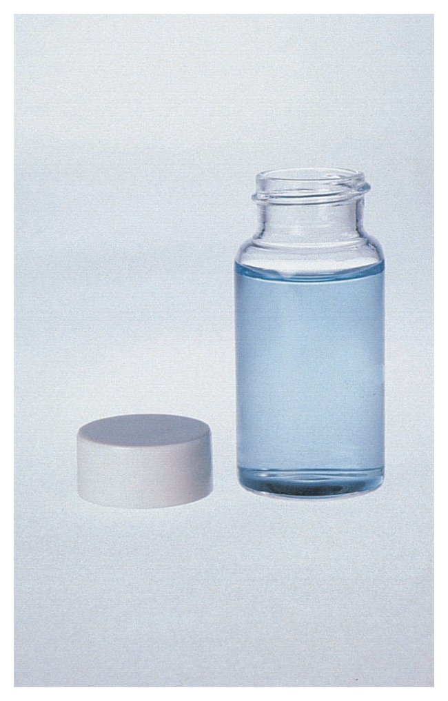 20mL Borosilicate Glass Scintillation Vials with White Urea Caps
