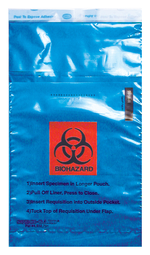 SPECI-GARD&trade; Specimen Biohazard Transport Bags