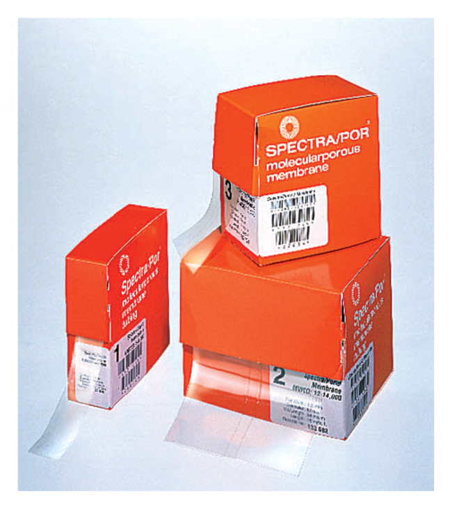 Spectra/Por&trade; 6 Pre-wetted Standard RC Dialysis Tubing, 1-50 kD MWCO