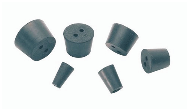 Two-Hole Rubber Stoppers