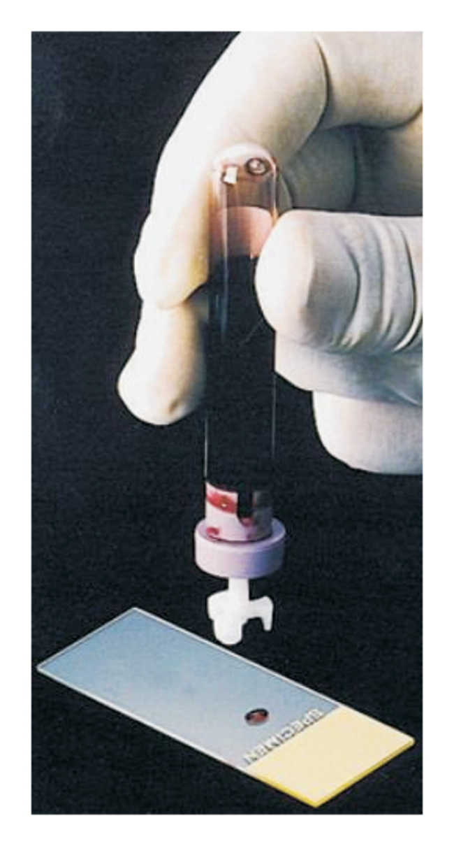 DIFF-SAFE&trade; Blood Dispenser for Blood Smears