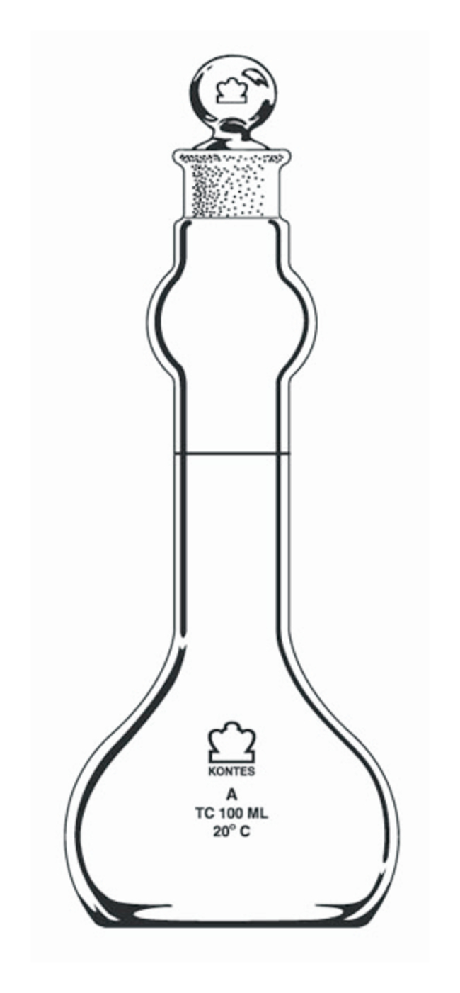 Kimble&trade; Kontes&trade; Wide Mouth Class A Volumetric Flasks