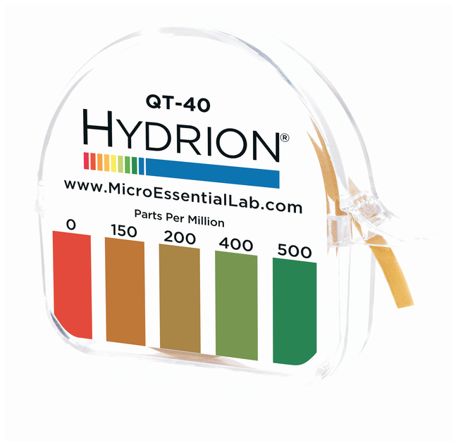 Hydrion™ Sanitizer Test Kits: Quaternary Test Paper Kits