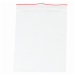 Red Line&trade; Plain Reclosable Zipper Bags