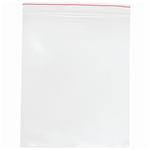 Red Line&trade; Plain Reclosable Zipper Bags