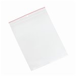 Red Line&trade; Plain Reclosable Zipper Bags