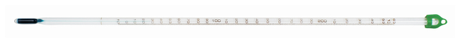 Enviro-Safe&trade; General Purpose Liquid-In-Glass Thermometers, Partial Immersion 3 in.