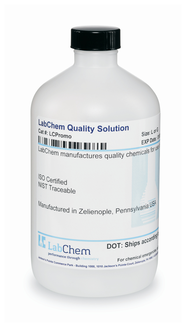 Buffer Solution pH 13.0 at 25&deg;C, Certified, LabChem&trade;