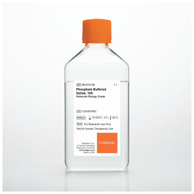 Mediatech&trade; Cell Culture Phosphate Buffered Saline (10X)