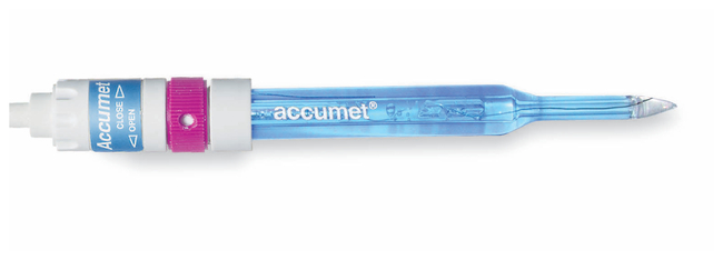 accuCap&trade; Capillary Junction pH Combination Electrodes - Glass Body, Gel-Filled Spear Tip - Mercury-Free
