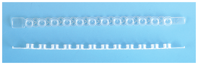 Domed and Flat PCR Cap Strips