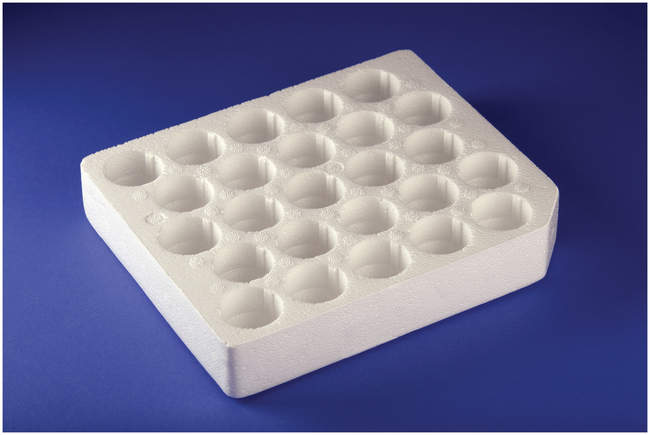 Rack for Conical Bottom Centrifuge Tubes