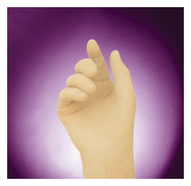 Multi-Flex&trade; CC100 Non-Sterile Latex Cleanroom Gloves