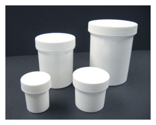 White Polypropylene Jars