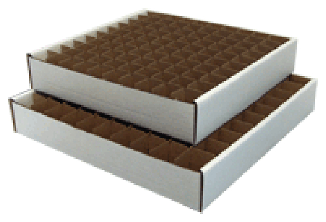 Trays and Dividers for Shell Vials