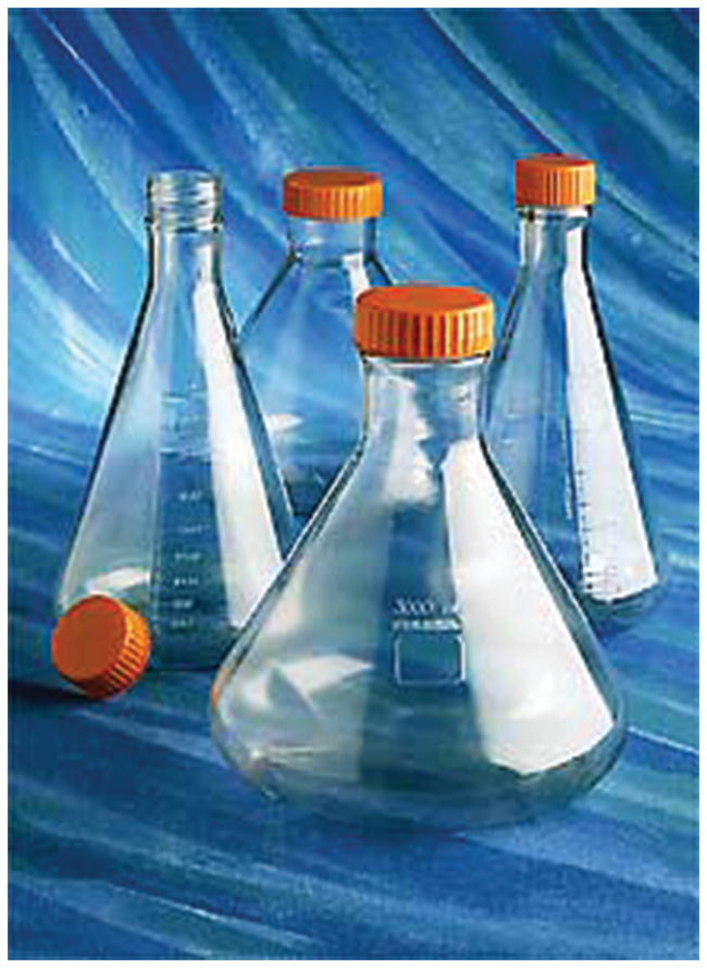 Two- and Three-Litre Polycarbonate Erlenmeyer Flasks