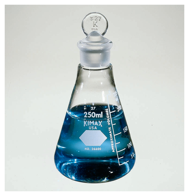 Kimble&trade; KIMAX&trade; Flasks with Pennyhead standard taper Stopper