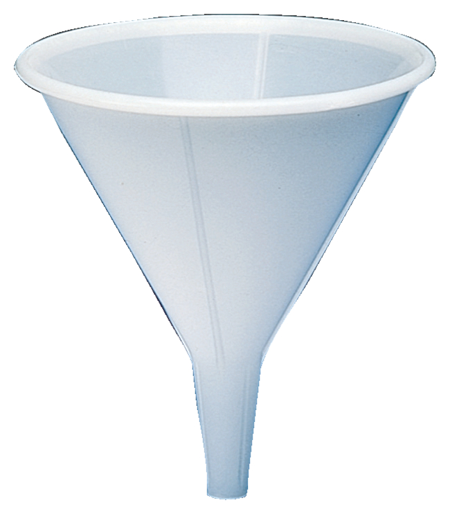 Short Stem Funnel, External Ridges