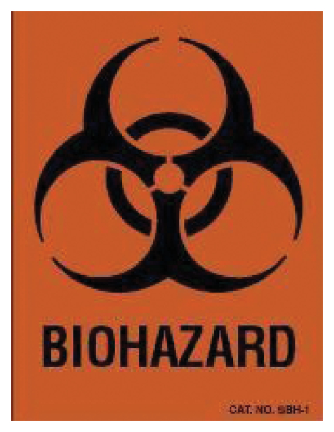 Biohazard Labels Red | Contact Us | Shamrock Labels | www.fishersci.sg