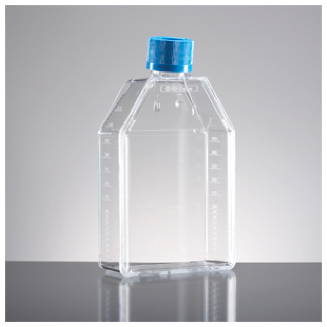 BioCoat&trade; Collagen I Rectangular Canted Neck Cell Culture Flask with Vented Cap