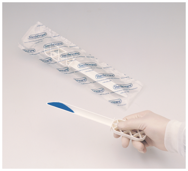 Sterileware&trade; V-shaped Sampling Spatula, Sterile