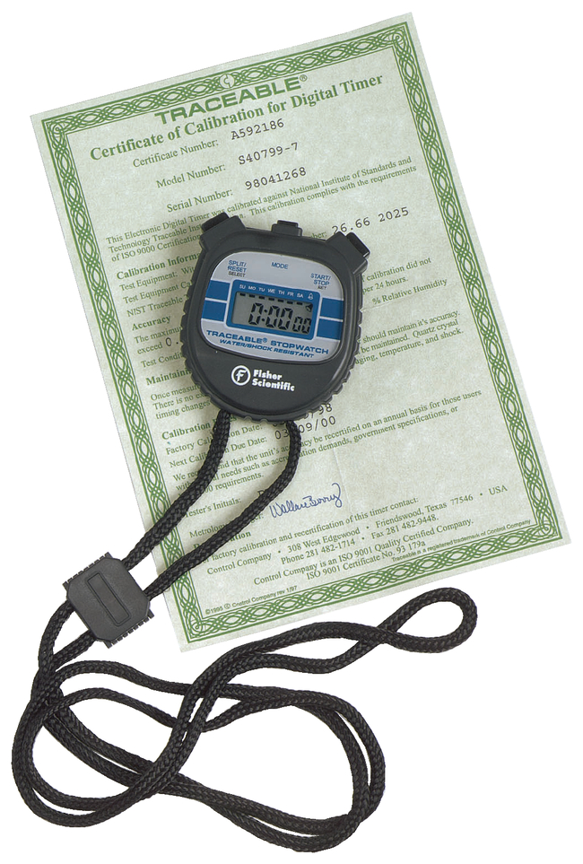 Water-Resistant, Shock-Resistant Stopwatch
