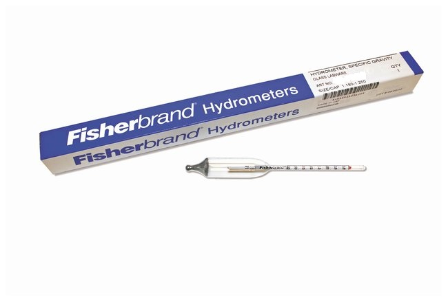 Precision Specific Gravity 325 - 368mm Long Hydrometers