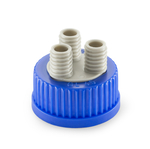 DURAN&trade; Screw Connection Cap, GL 45, with 2 or 3 GL 14 ports, PP