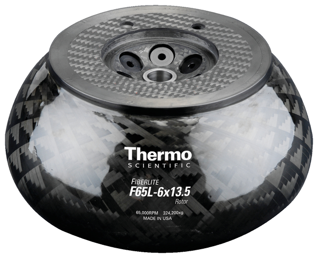 Fiberlite F65L-6 x 13.5 Fixed Angle Rotor for WX+ Ultraspeed Centrifuges