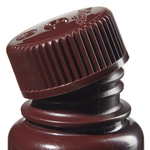 Nalgene&trade; Wide-Mouth Lab Quality Amber HDPE Bottles