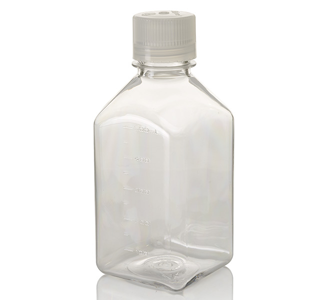 Nalgene™ Square Polycarbonate Bottles with Closure