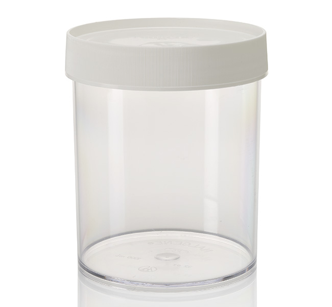 Nalgene&trade; Straight-Sided Wide-Mouth Polycarbonate Jars with Closure