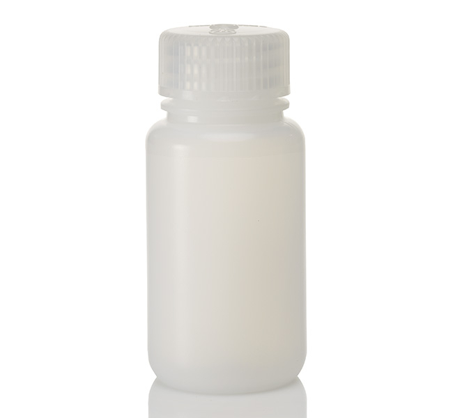 Nalgene&trade; Wide-Mouth HDPE Economy Bottles with Closure: Bulk Pack