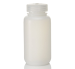Nalgene&trade; Wide-Mouth HDPE Economy Bottles with Closure