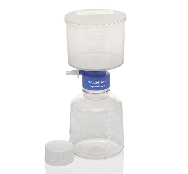 Nalgene&trade; Rapid-Flow&trade; Sterile Disposable Filter Units with PES, CN, SFCA or Nylon Membranes