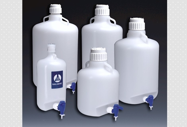 Nalgene&trade; LDPE, Round Carboy with Spigot